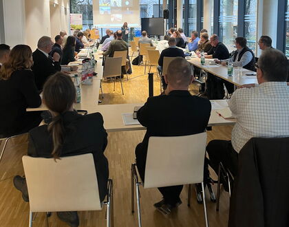 Teilnehmende des Workshop "Ausschreibungen"